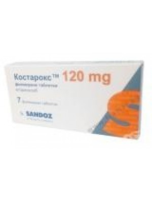 Kostarox 120 mg. 7 tablets